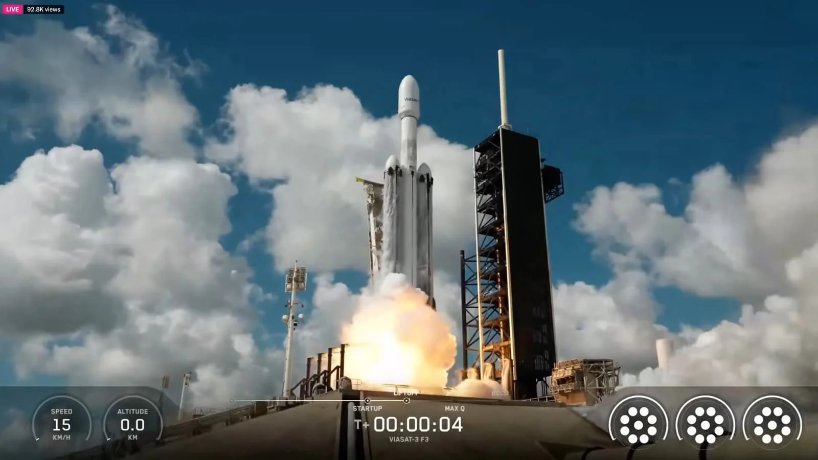 SpaceX eng quvvatli Falcon Heavy raketasi parvozlarini yana tikladi