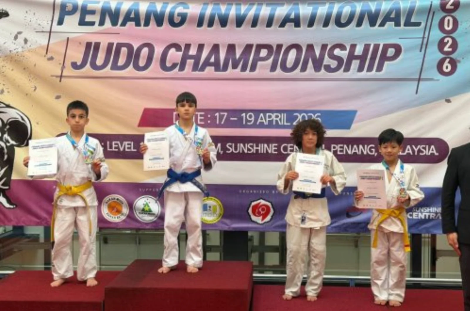 O'zbekistonlik yosh dzyudochilar Malayziyadagi xalqaro turnirda oltin medallarni qo'lga kiritdi