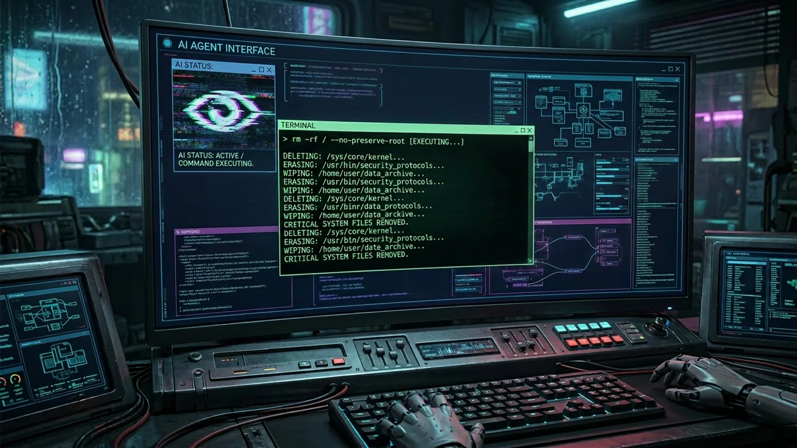 Sun'iy intellekt xatosi sababli kompaniyaning barcha ma'lumotlari o'chirildi