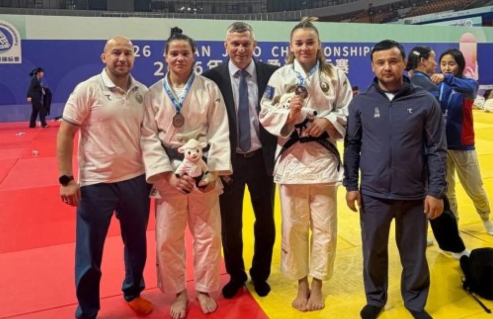 Osiyo dzyudo chempionatida o'zbekistonliklar yana ikki medalni qo'lga kiritishdi