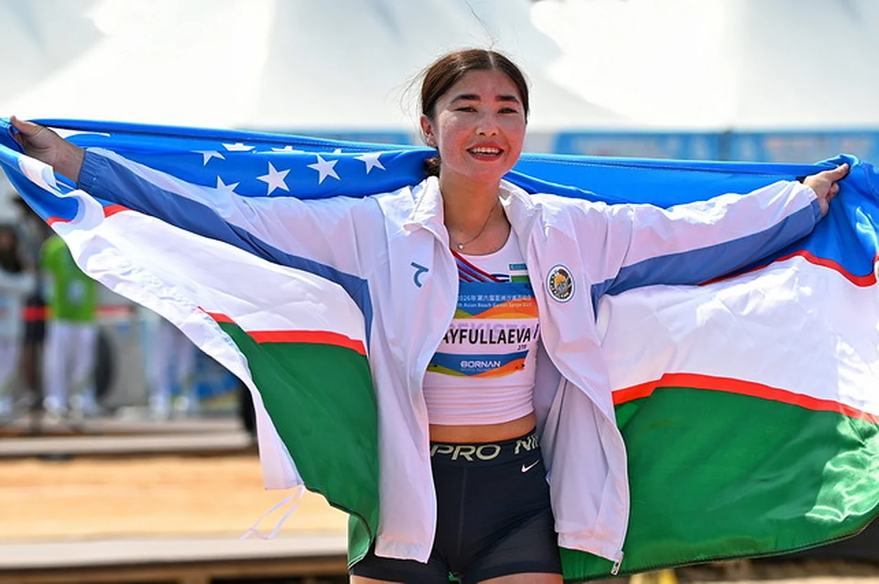 Barnoxon Sayfullayeva Osiyo sohil o'yinlarida oltin medalni qo'lga kiritdi