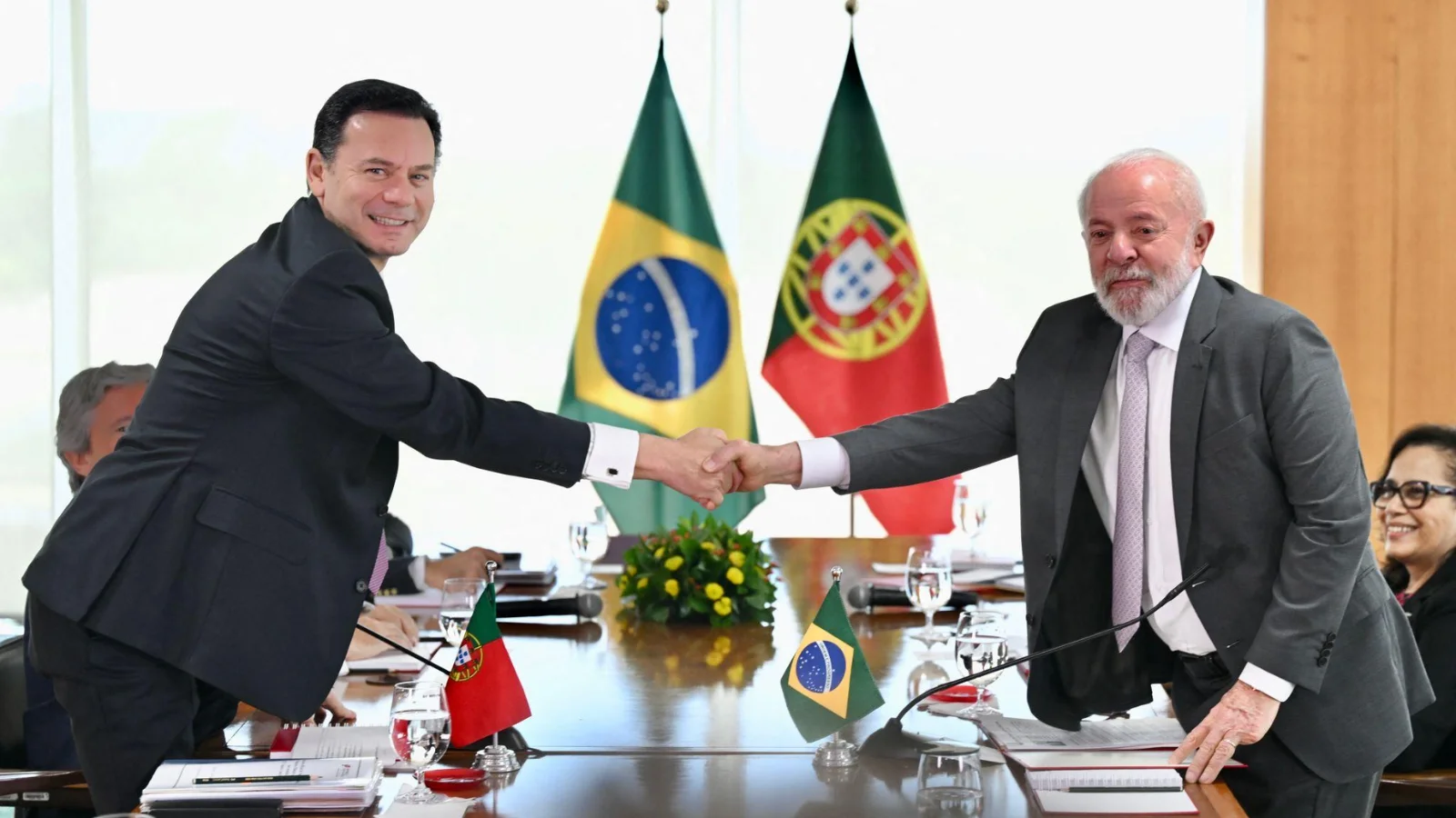 Braziliya va Portugaliya rahbarlari futbol orqali diplomatik aloqalarni mustahkamladi