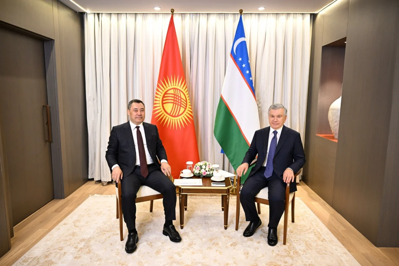 Shavkat Mirziyoyev va Sadir Japarov hamkorlikni mustahkamlashni muhokama qildi