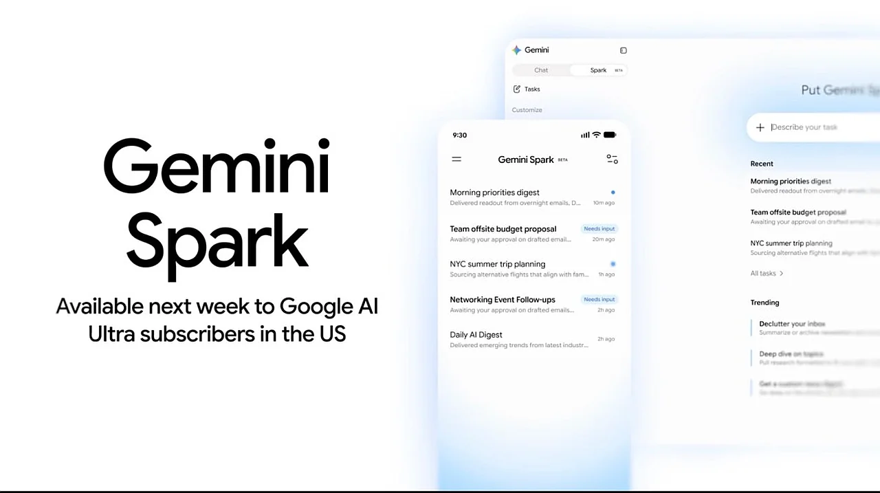 Google yangi avlodga mansub Gemini Spark aqlli yordamchisini namoyish etdi