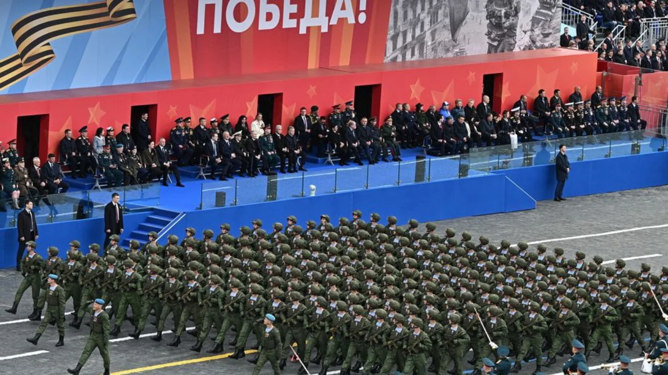 Moskvadagi Galaba paradi oxirgi yillardagi eng qisqasi bo'ldi