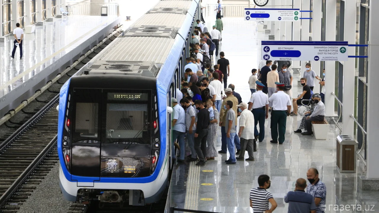 Toshkent metrosida yo'lovchi tashish bo'yicha yangi rekord o'rnatildi