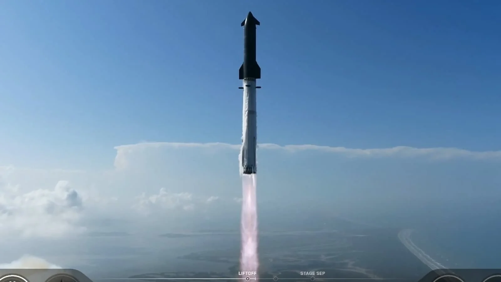 SpaceX kompaniyasining «Starship» raketasi koinotga rekord darajadagi yuk olib chiqdi