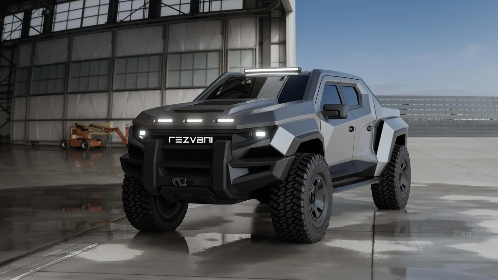 «Rezvani» kompaniyasi «Ford» asosida yangi zirhli yo'ltanlamasni taqdim etdi