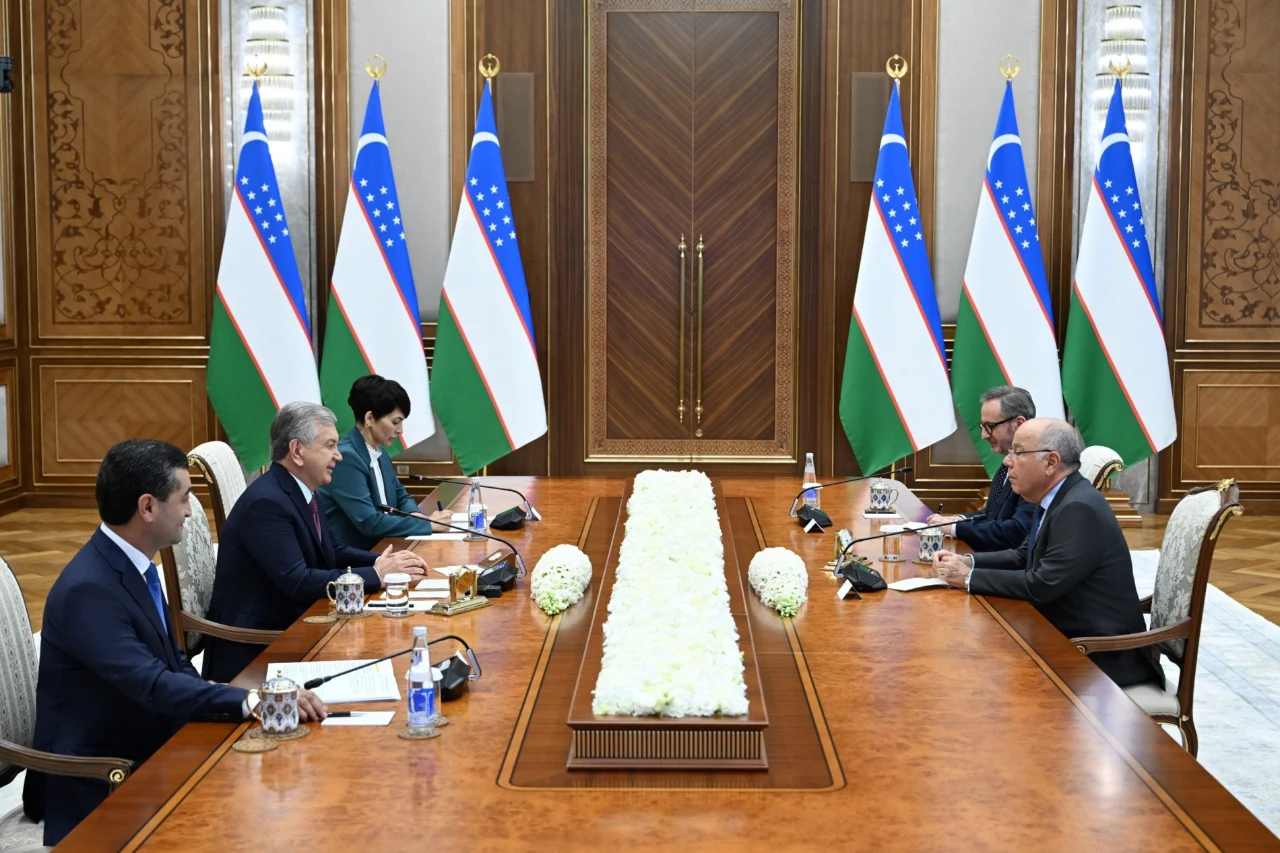 Shavkat Mirziyoyev Braziliya tashqi ishlar vaziri Mauro Viyeyrani qabul qildi