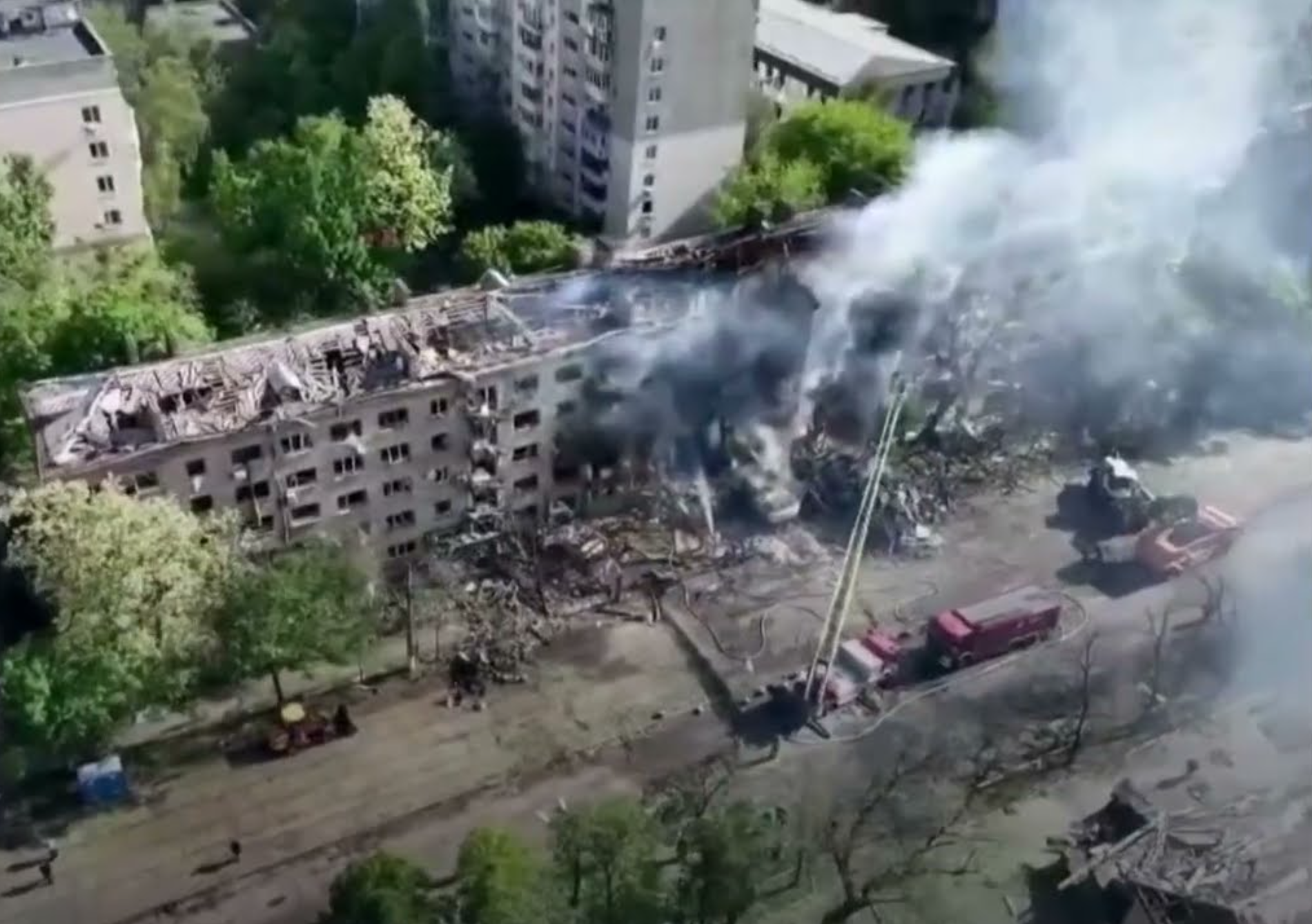 Rossiya Kiyevga urush boshlanganidan buyon eng kuchli zarbalarni berdi