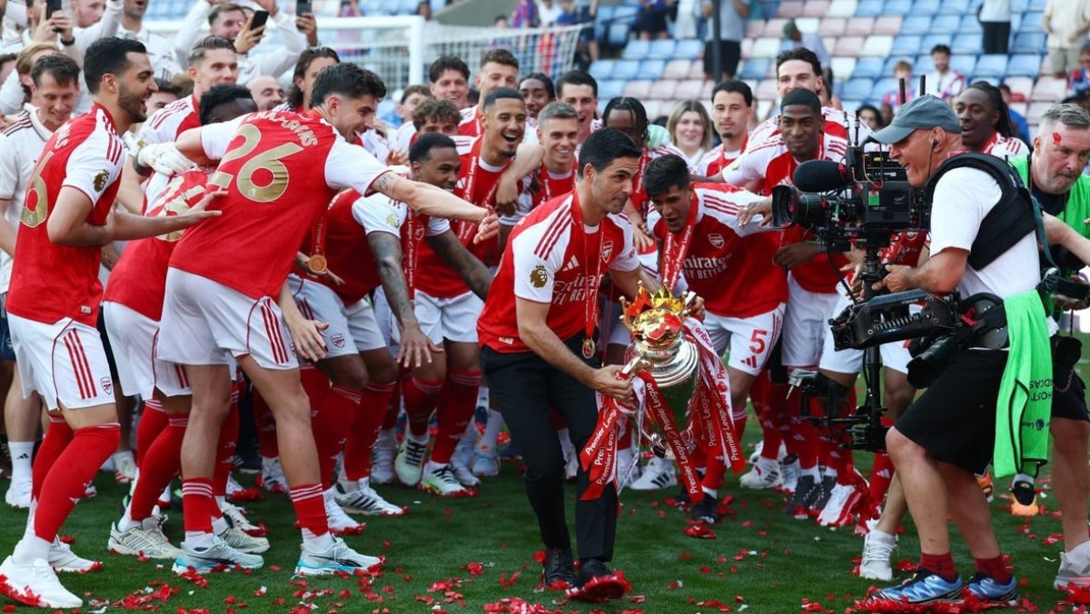 «Arsenal» yigirma ikki yillik tanaffusdan so‘ng Angliya chempioni bo‘ldi