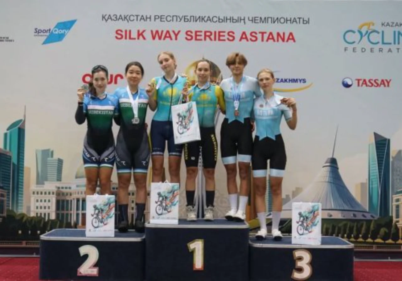 O'zbekistonlik velosportchilar Ostonadagi xalqaro turnirda uchta medal oldi