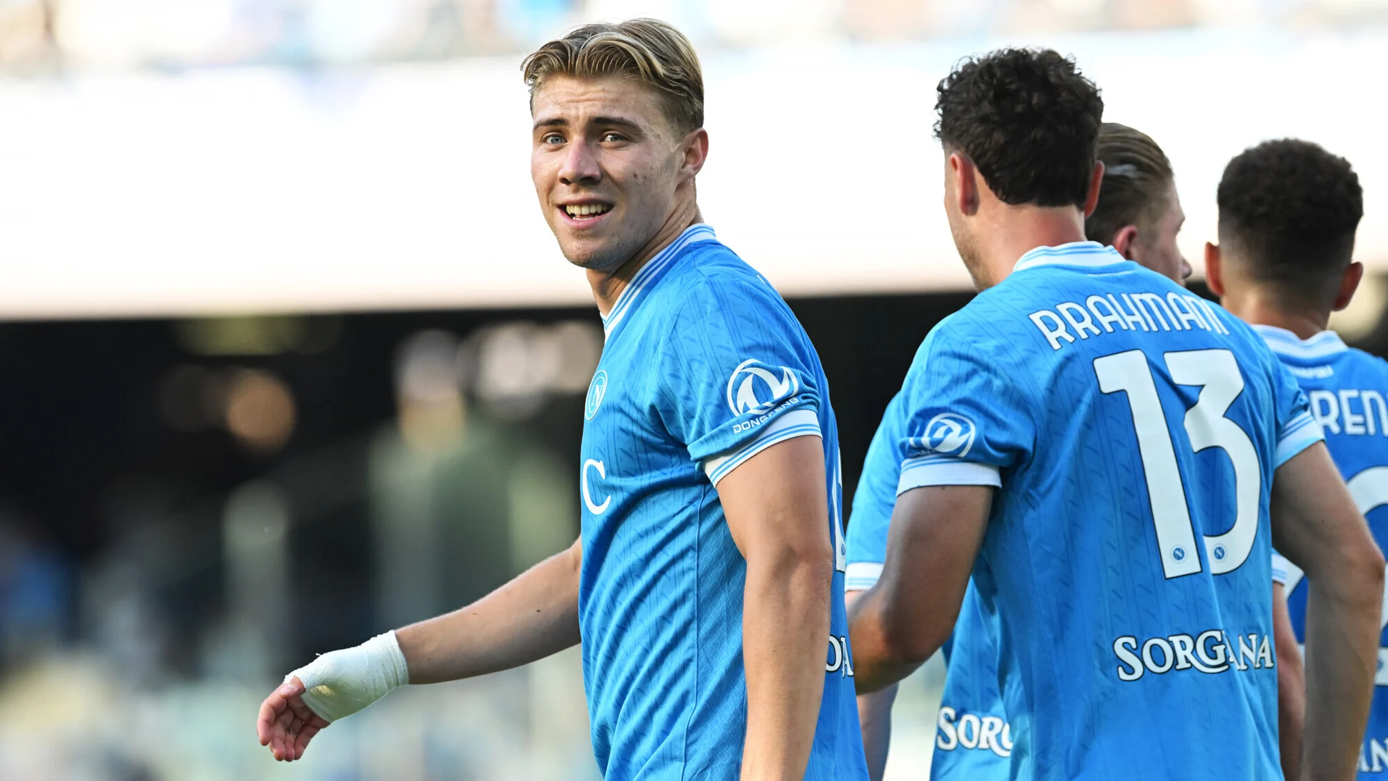 «Napoli» «Udineze»ni mag'lub etib Konteni g'alaba bilan kuzatdi