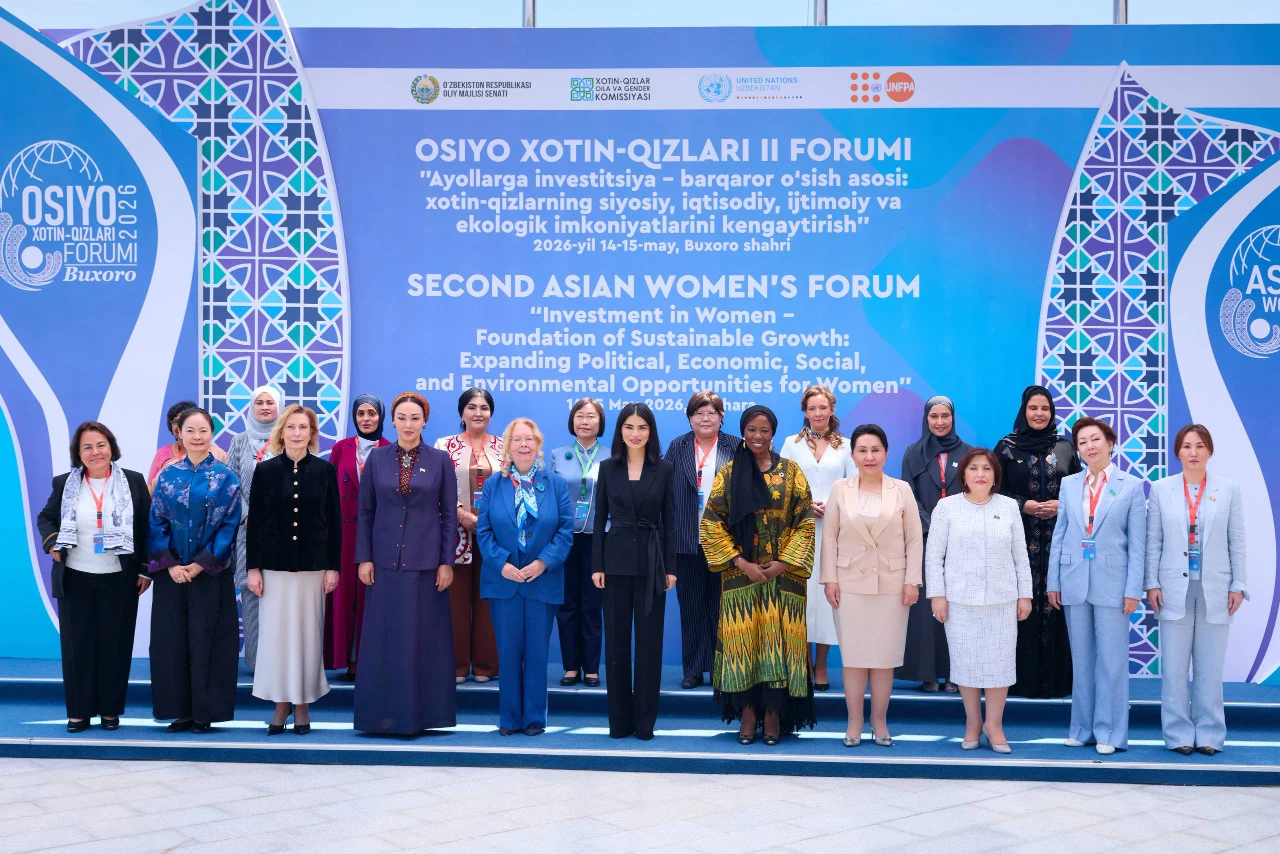 Buxoroda Osiyo xotin-qizlarining ikkinchi forumi o'z ishini boshladi