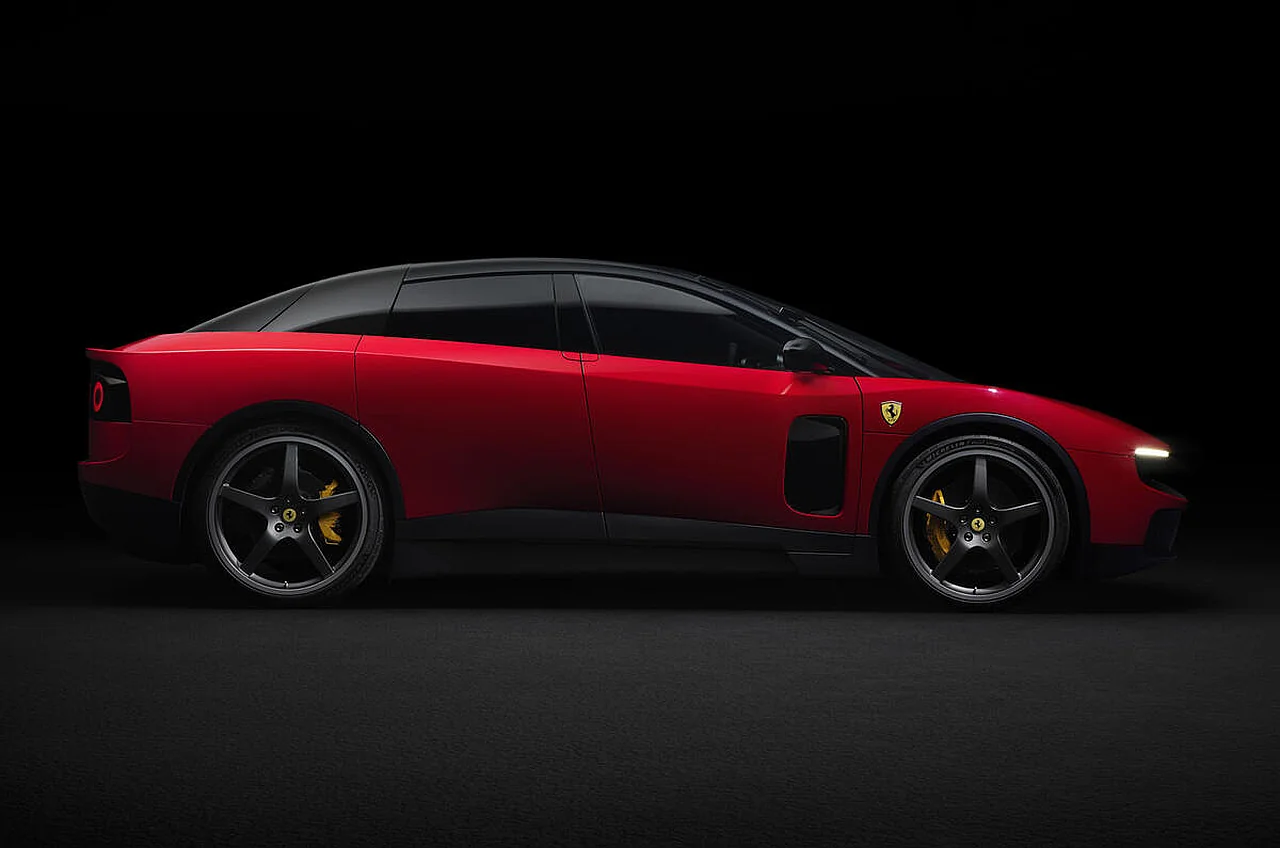 Yangi elektr quvvatli «Ferrari» modeli o'zining yuqori aerodinamikasi bilan hayratda qoldirdi