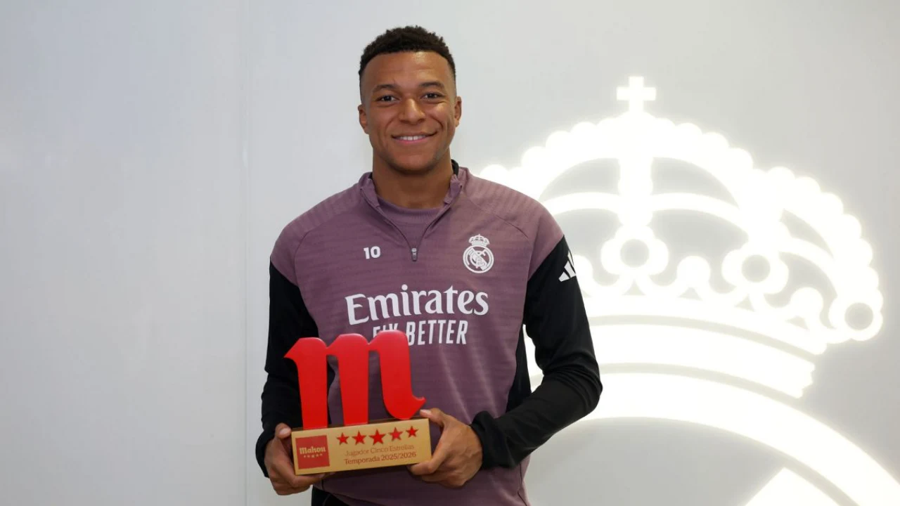 Kilian Mbappe «Real Madrid»ning mavsumdagi eng yaxshi futbolchisi bo'ldi