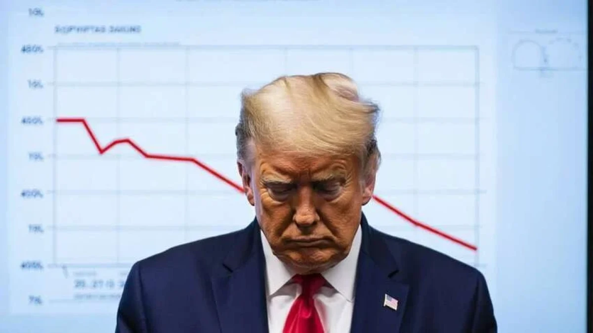 Donald Trampning xalq orasidagi nufuzi tarixiy darajada pasaydi
