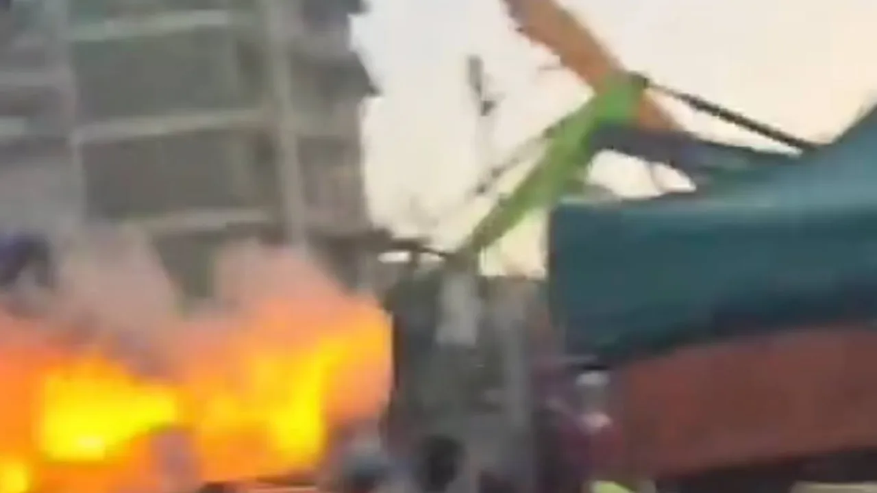 Karakasda zilziladan keyin kuchli gaz portlashi sodir bo'ldi