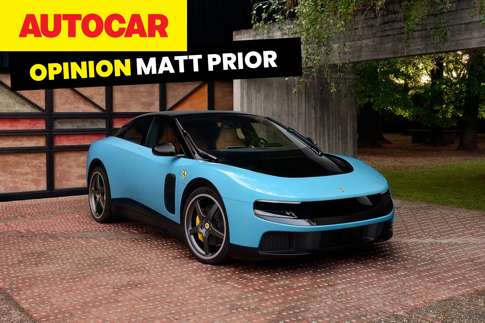 «Ferrari» kompaniyasi besh o'rinli yangi elektromobil ustida ishlamoqda