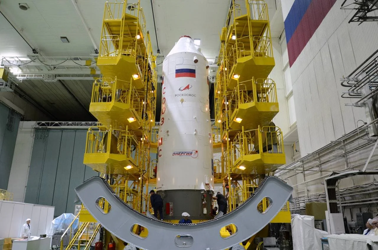 Preparations are underway to launch a new spacecraft into orbit from the Baikonur Cosmodrome