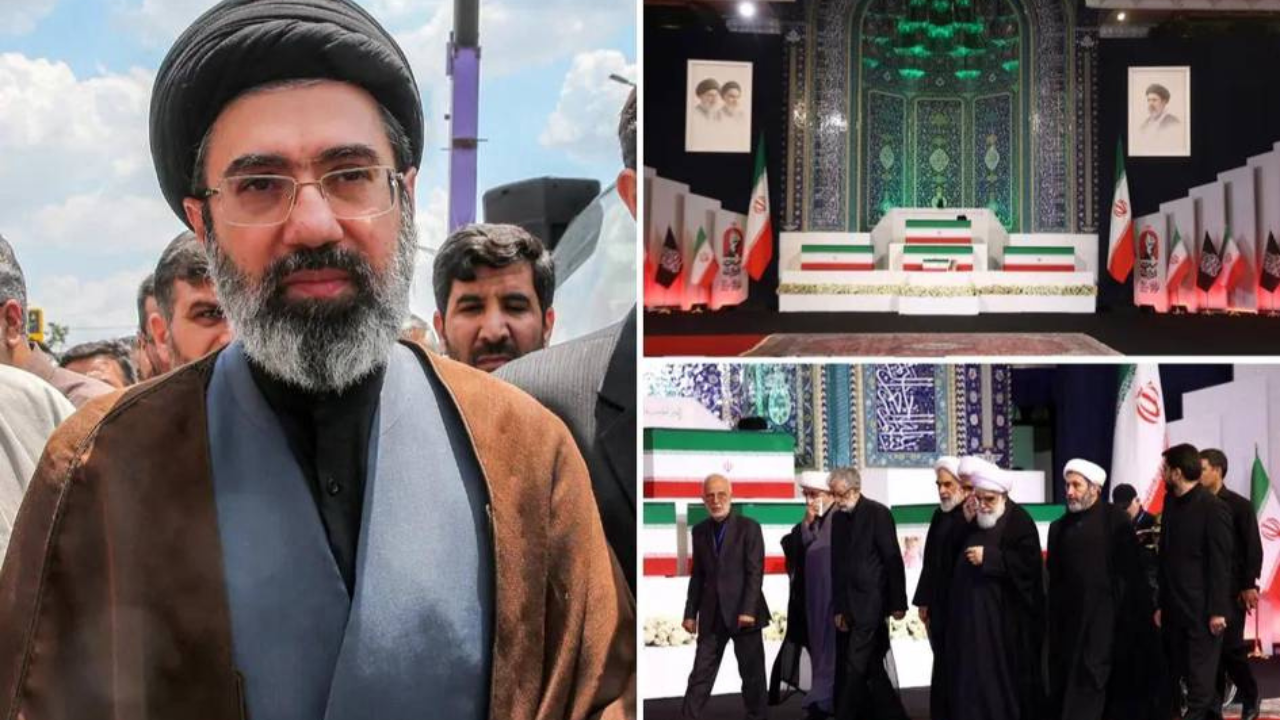 Mojtaba Xomanaiy otasining vidolashuv marosimlarida ko'rinish bermayapti