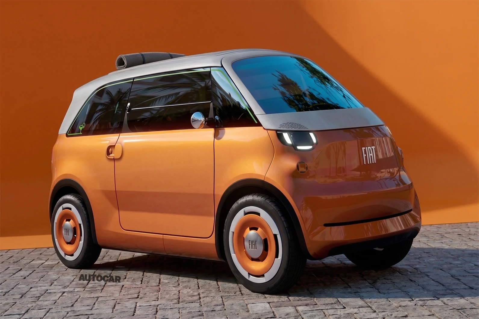 Fiat kompaniyasi yangi Multiplina retro elektromobil modelini taqdim etdi