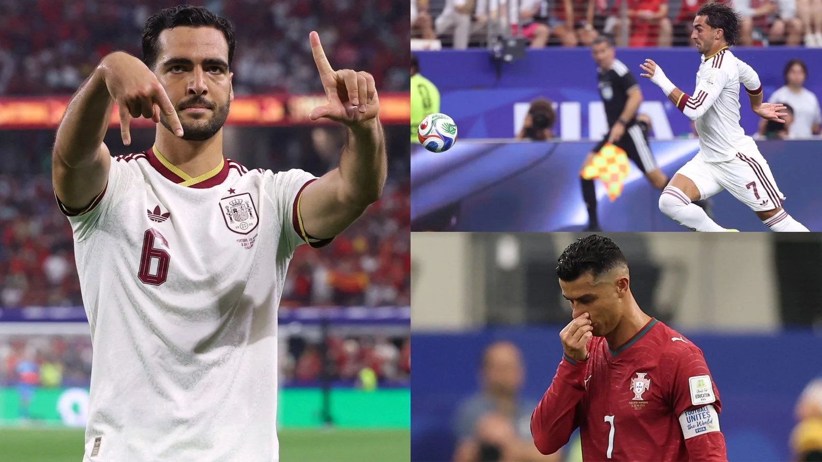 Spain beat Portugal to reach the quarter-finals