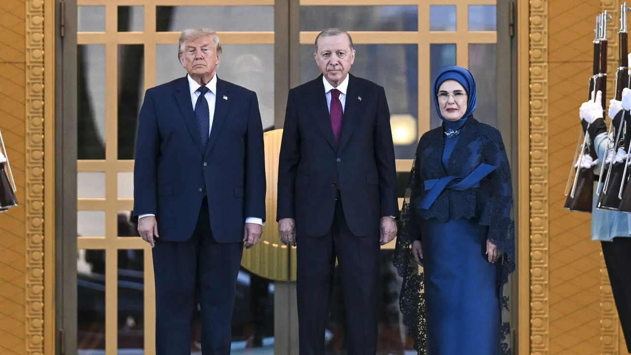 Emina Erdogan's headscarf was the reason she was not allowed into the NATO summit.