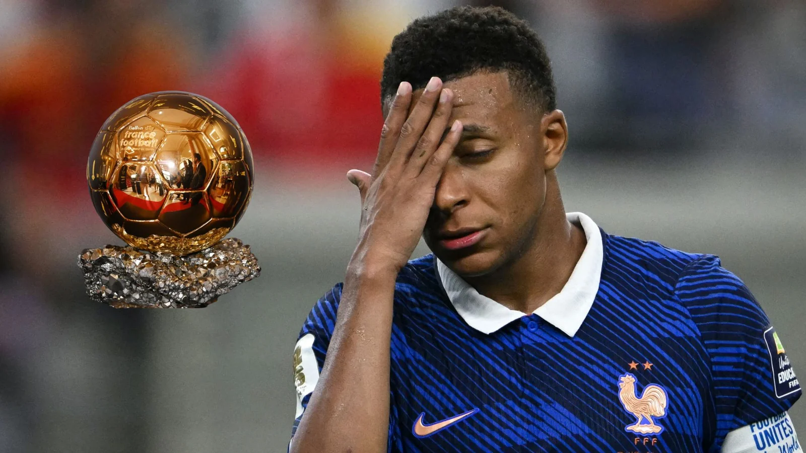 Kilian Mbappe Oltin to'p uchun kurashda imkoniyatni boy berdi