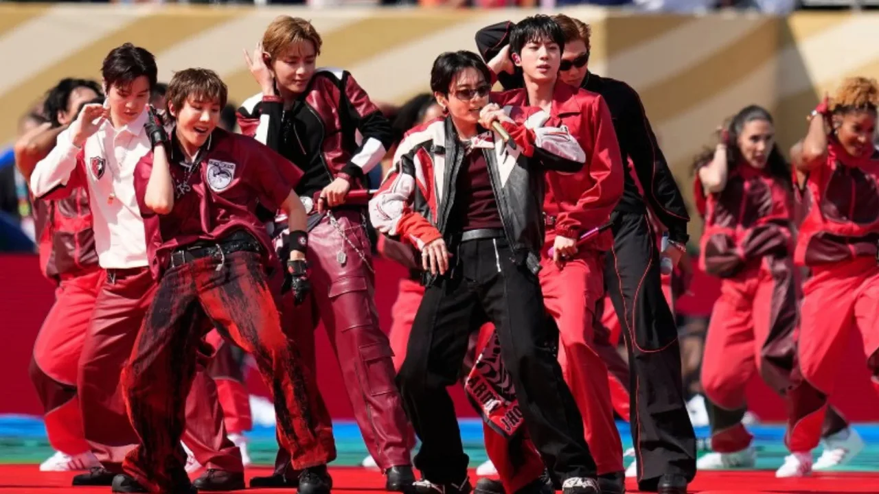 BTS guruhi futbol bo‘yicha jahon chempionati finalida chiqish qildi