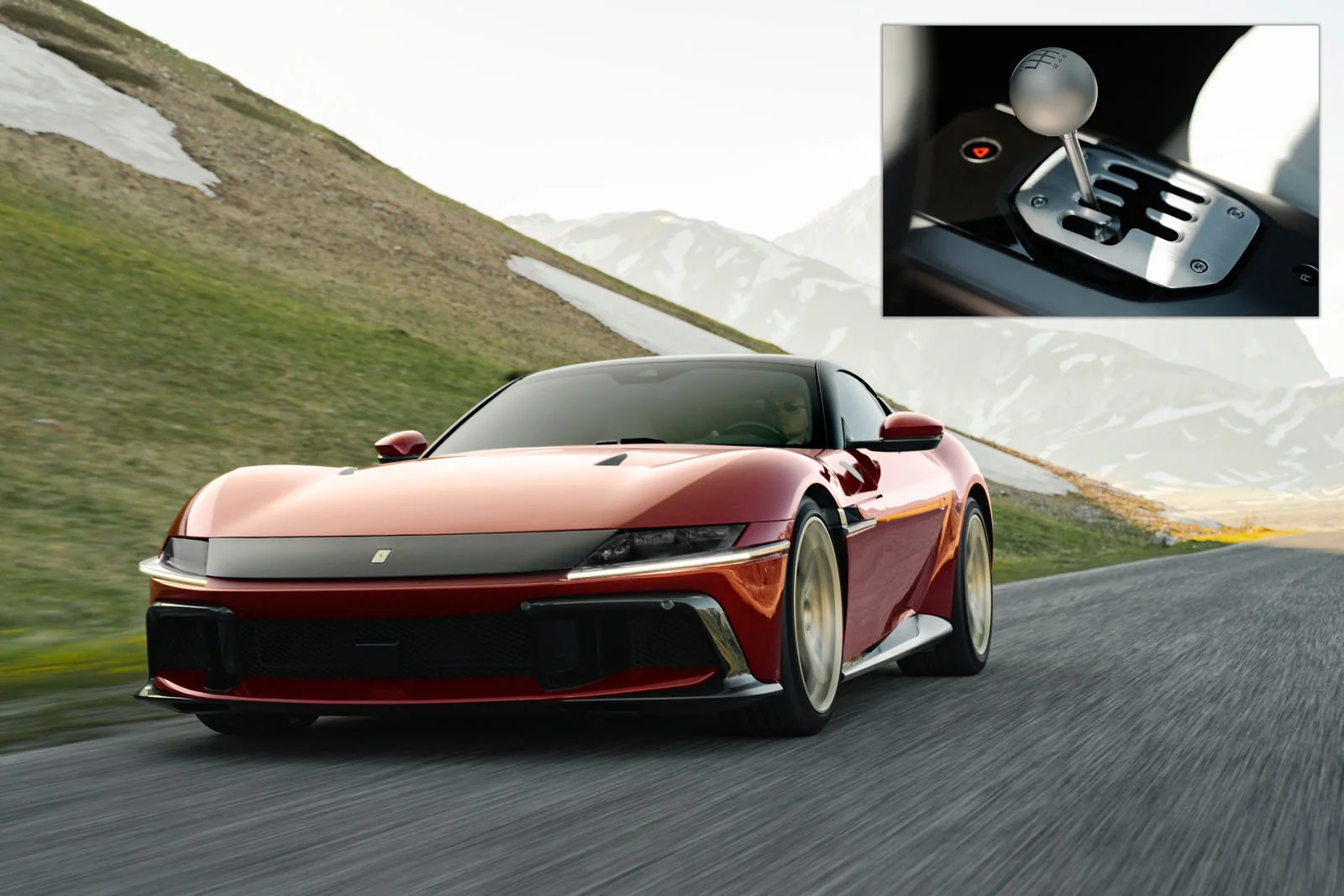 «Ferrari» 14-летний перерыв после представил механическую коробку передач суперкара.