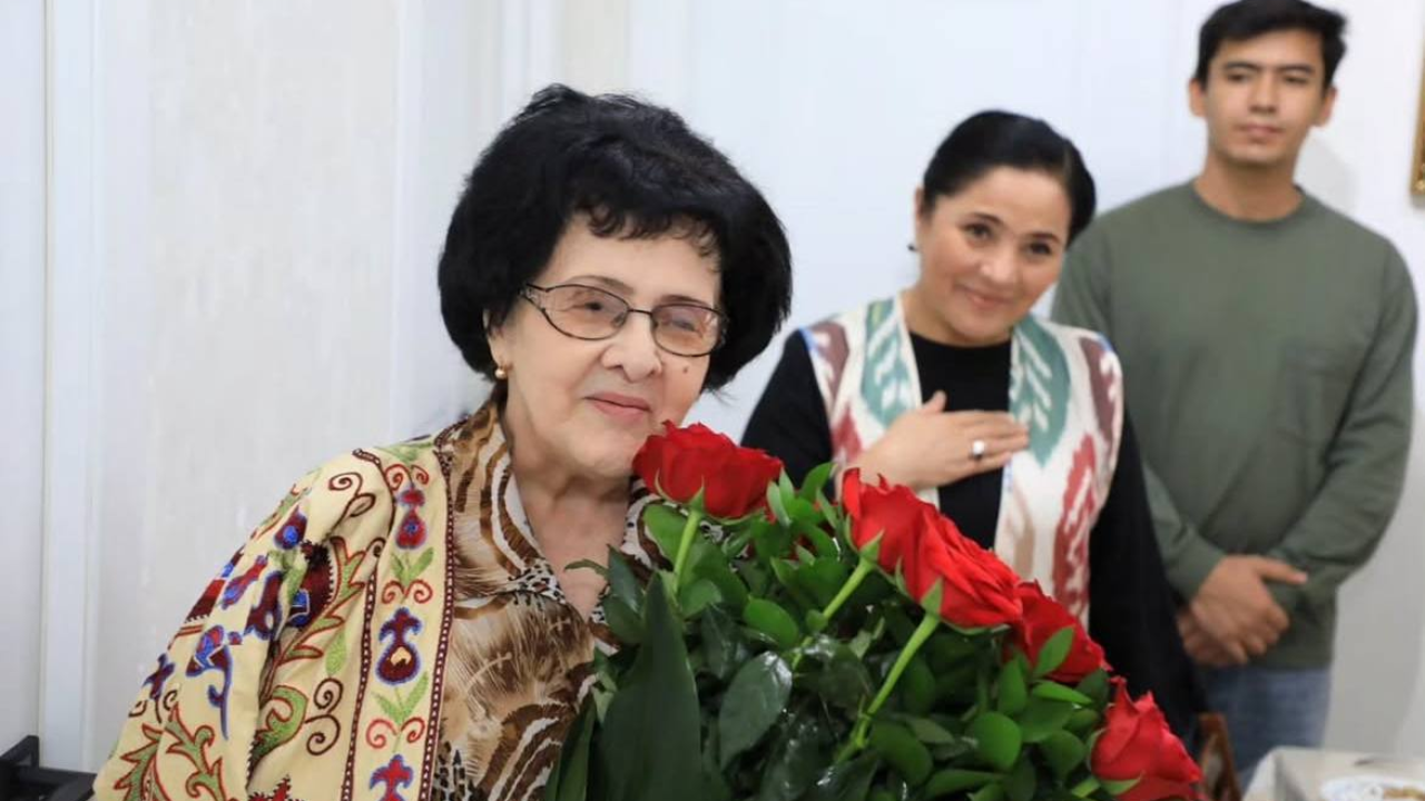 Honored Artist of Uzbekistan Gulchehra Jamilova celebrates her 80th birthday