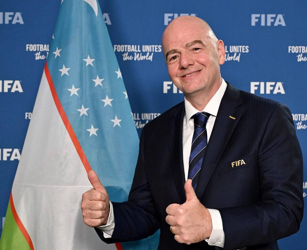 Janni Infantino O‘zbekiston milliy terma jamoasining tarixiy debyutini e’tirof etdi