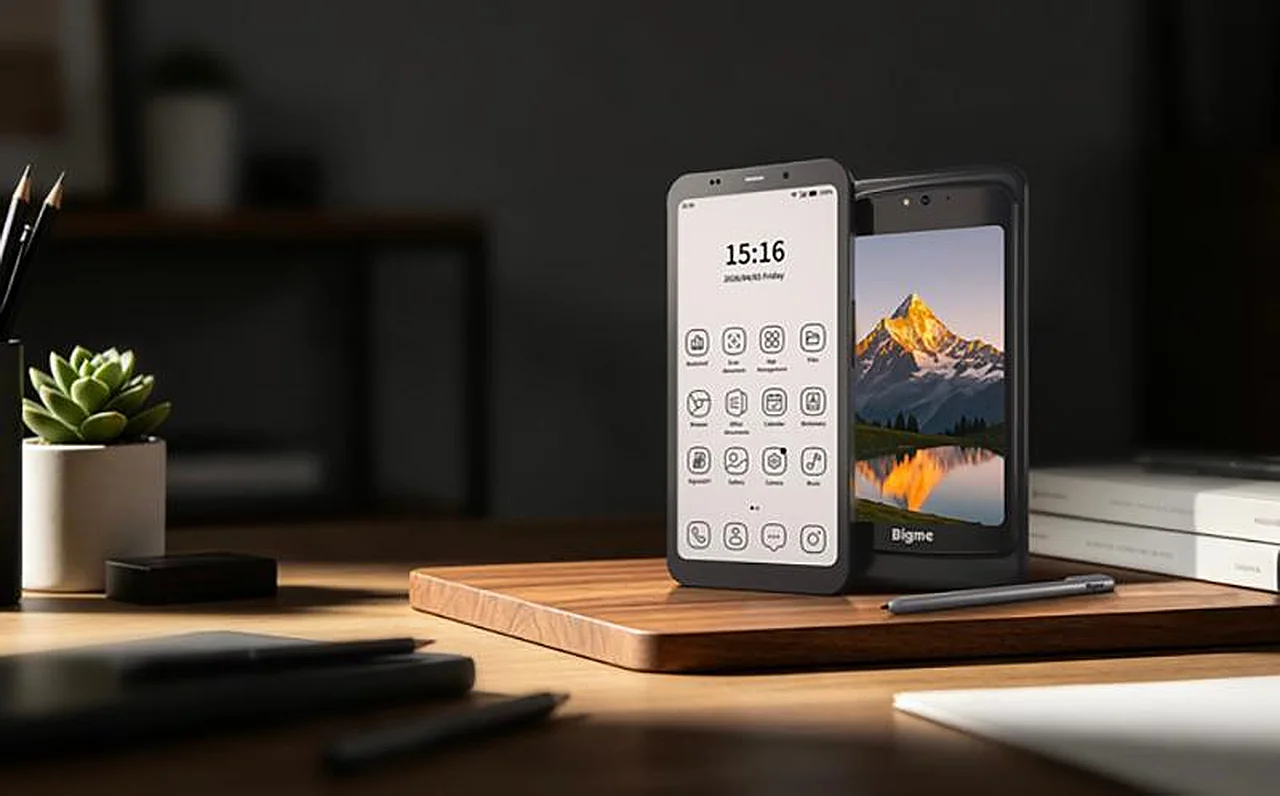 Bigme kompaniyasi ikki ekranli yangi smartfon modelini taqdim etdi
