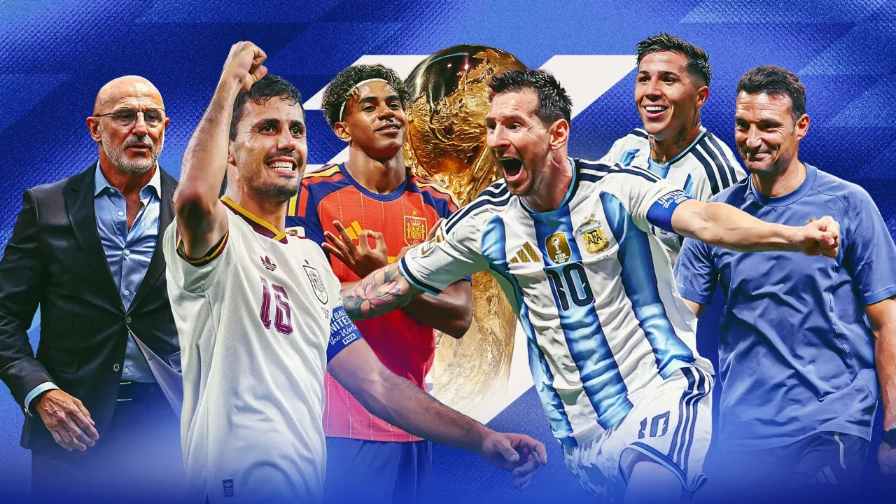 Ispaniya va Argentina o'rtasidagi final bahsi uchun asosiy tarkiblar e'lon qilindi