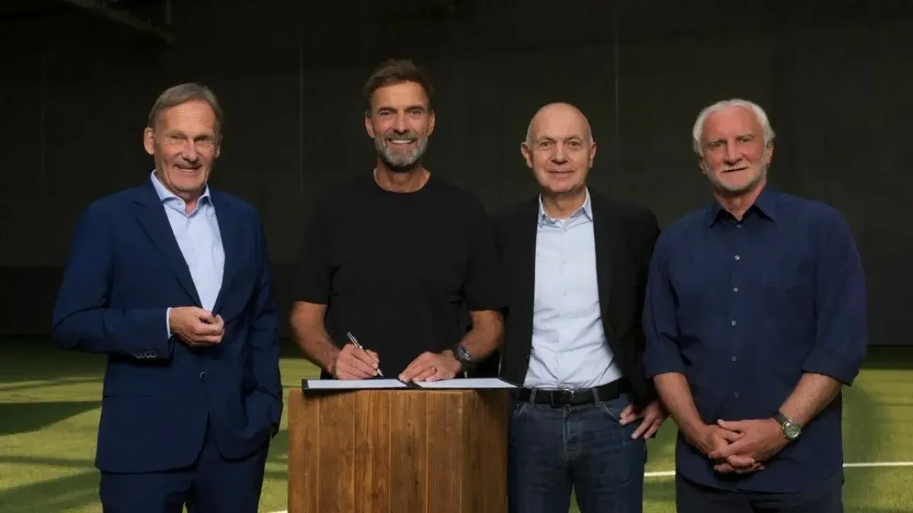 Yurgen Klopp Germaniya milliy terma jamoasi bosh murabbiyi etib tayinlandi