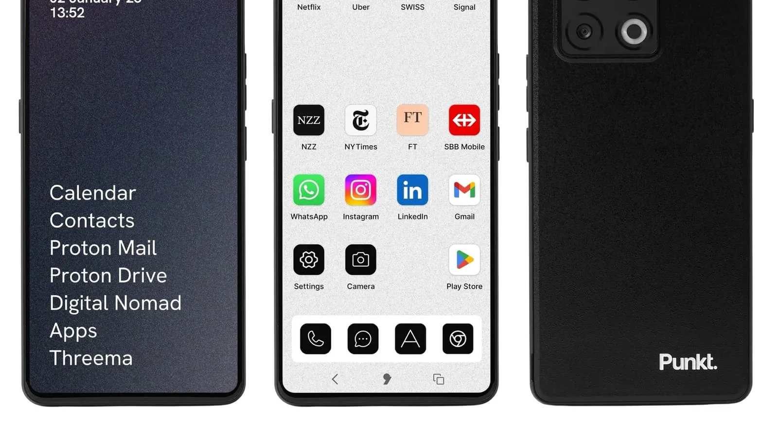Germaniyaning Punkt brendi xavfsiz MC03 smartfonini savdoga chiqardi