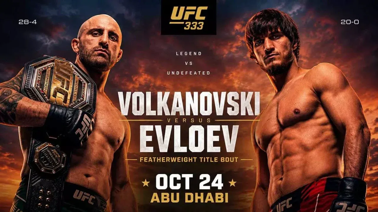 Abu Dabida Volkanovski va Yevloyev o'rtasida chempionlik jangi o'tkaziladi
