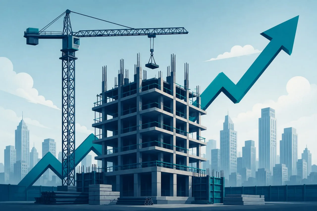 O'zbekistonda qurilish ishlari hajmi olti oyda 192 trillion so'mga yetdi