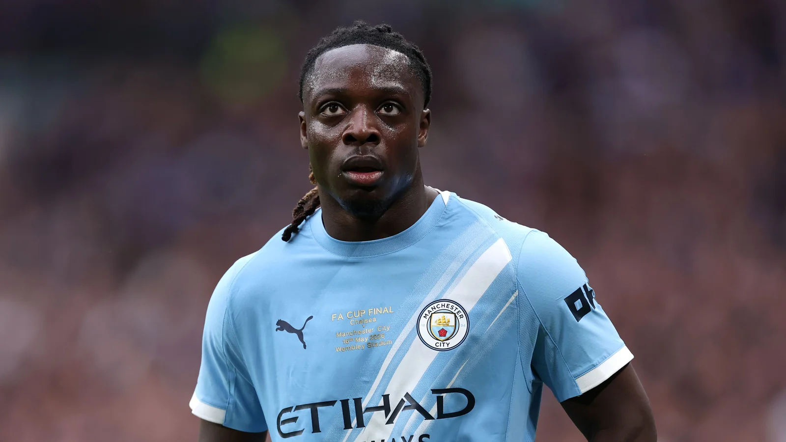 «Manchester Siti» hujumchisi Jeremi Doku jarohat sabab safdan chiqdi