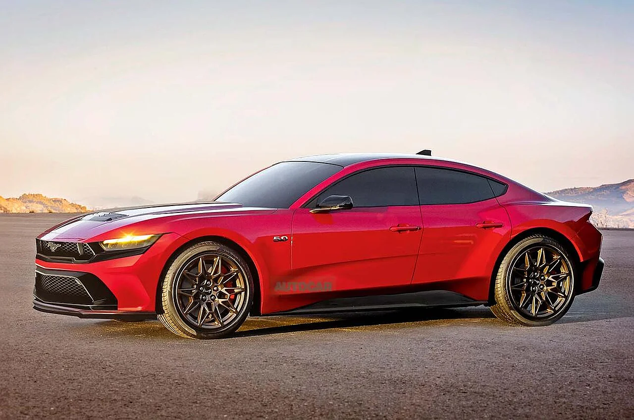 «Ford» kompaniyasi to'rt eshikli yangi «Mustang» sedanini namoyish etdi