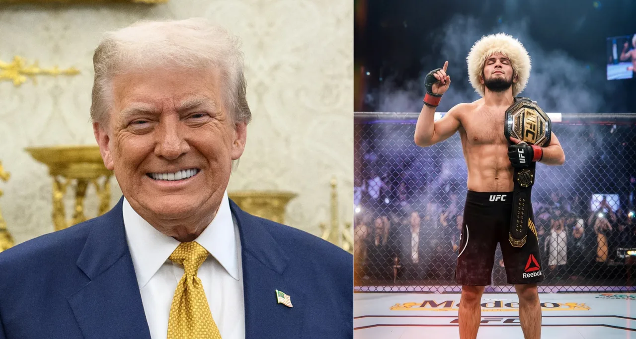 Donald Tramp Habib Nurmagomedovni o'zining sevimli sportchisi deb atadi