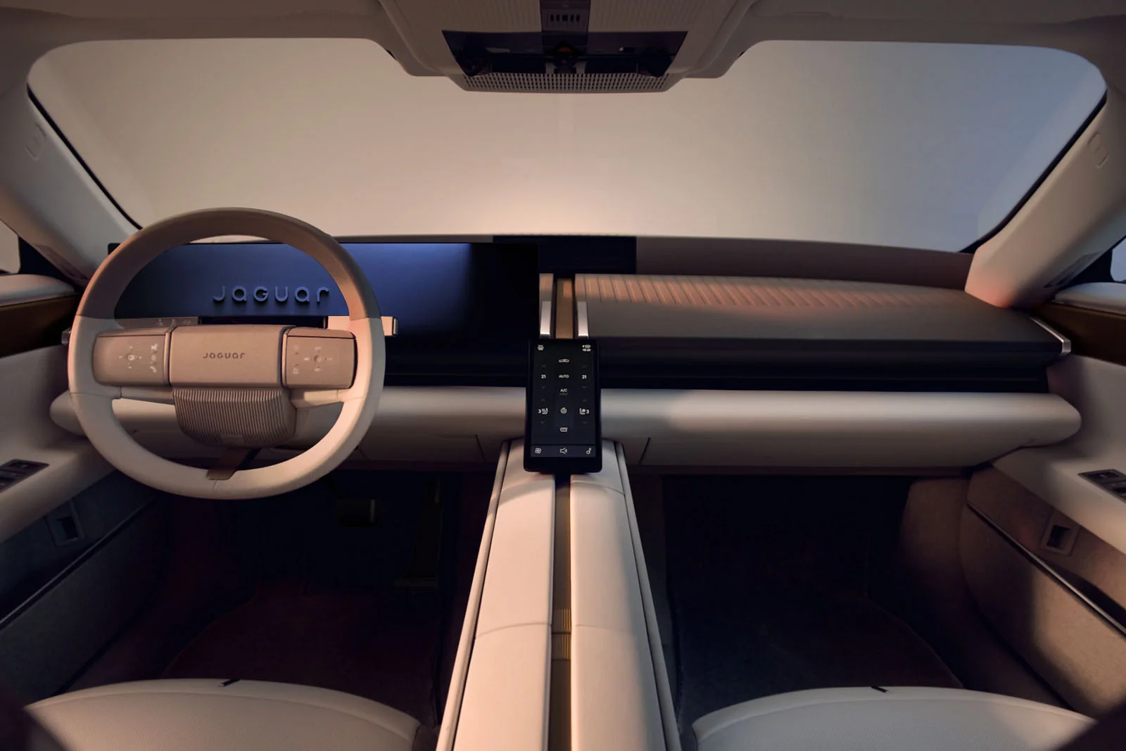 «Jaguar» kompaniyasi yangi elektr avtomobilining ichki dizaynini namoyish etdi