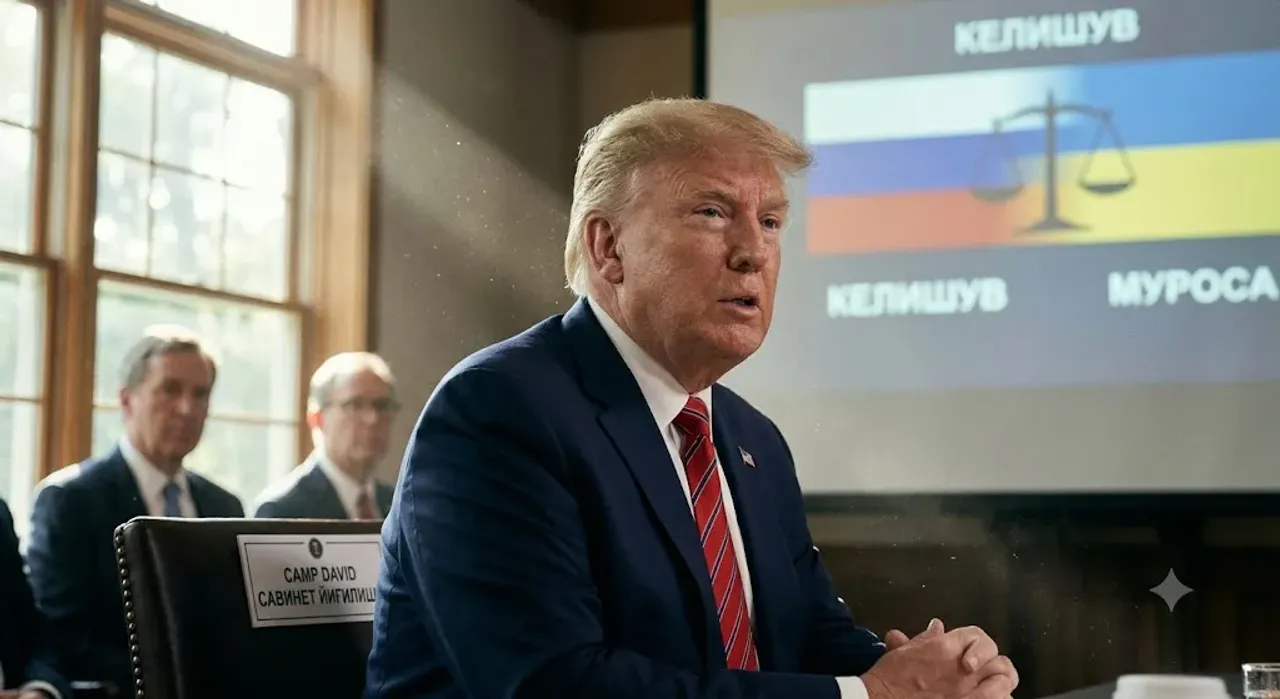 Donald Tramp Rossiya va Ukraina o'rtasidagi urushni to'xtatish shartini aytdi
