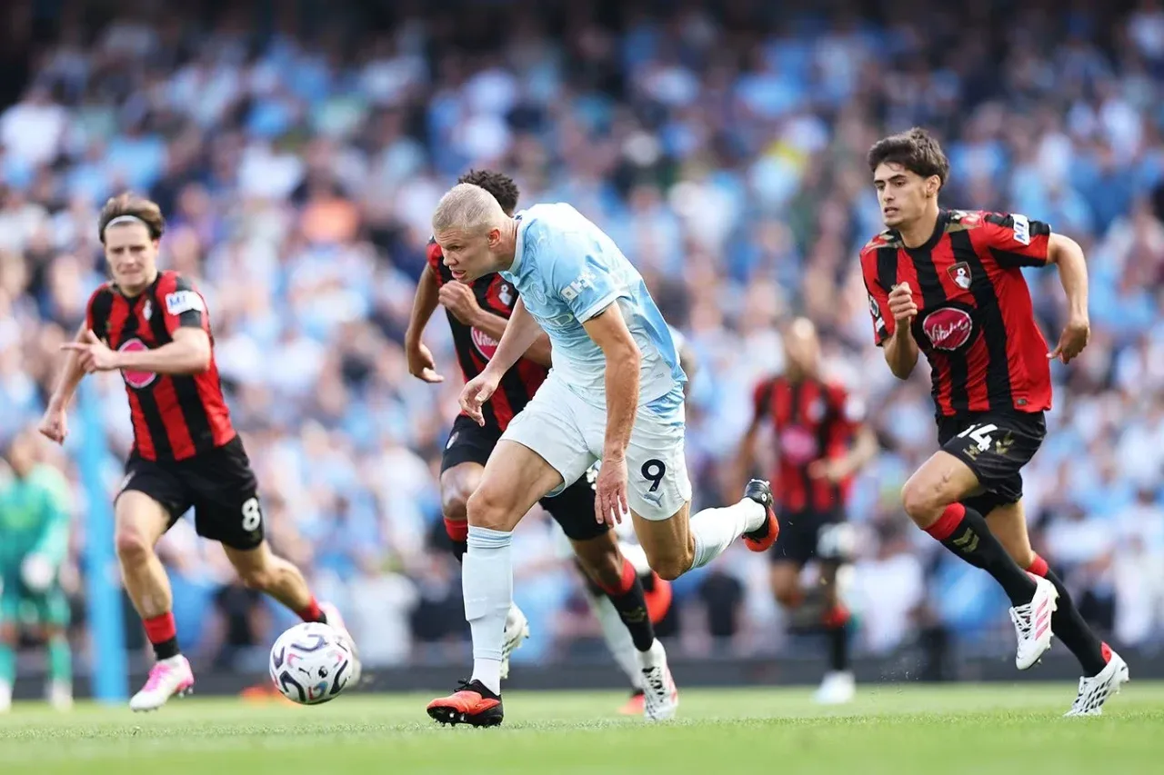 «Manchester Siti» «Bornmut»ni 2:1 g‘alabaga ega bo‘ldi
