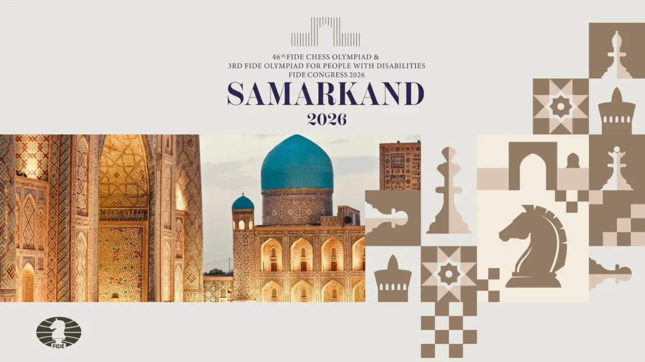 Samarqandda Butunjahon shaxmat Olimpiadasi bahslariga rasman start berildi