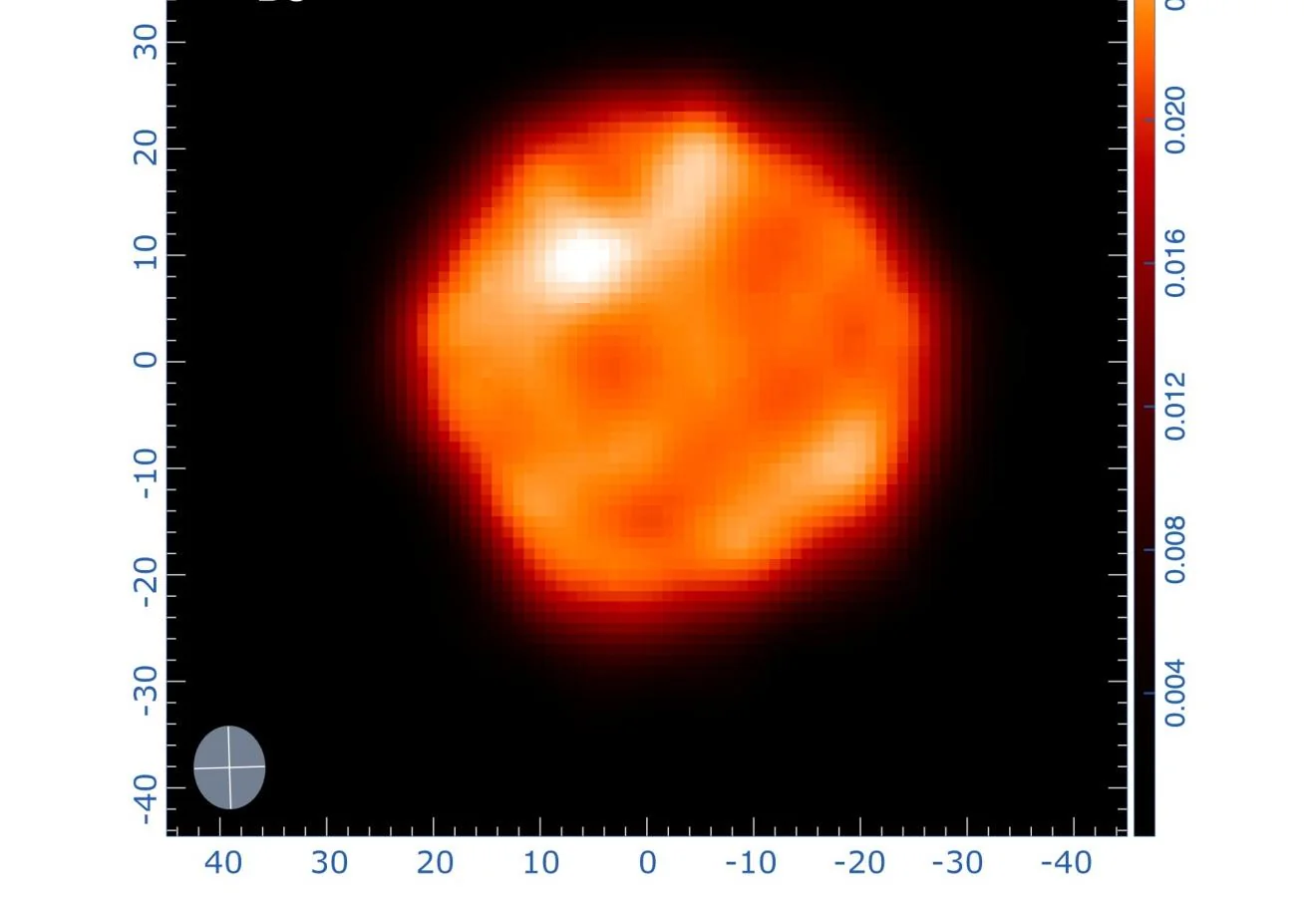 Astronomlar Betelgeyze yulduzi yuzasida g'ayrioddiy issiq hududlarni aniqladi