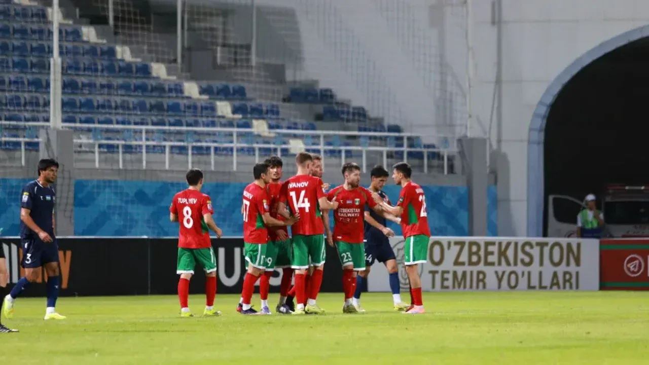 «Lokomotiv» «Bunyodkor»ni mag‘lub etib chorak finalga yo‘l oldi