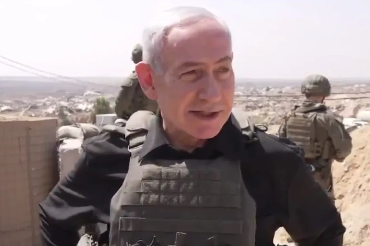 Binyamin Netanyaxu G‘azo sektoriga tashrif buyurdi va harbiy harakatlar bo‘yicha strategik bayonot bilan chiqdi