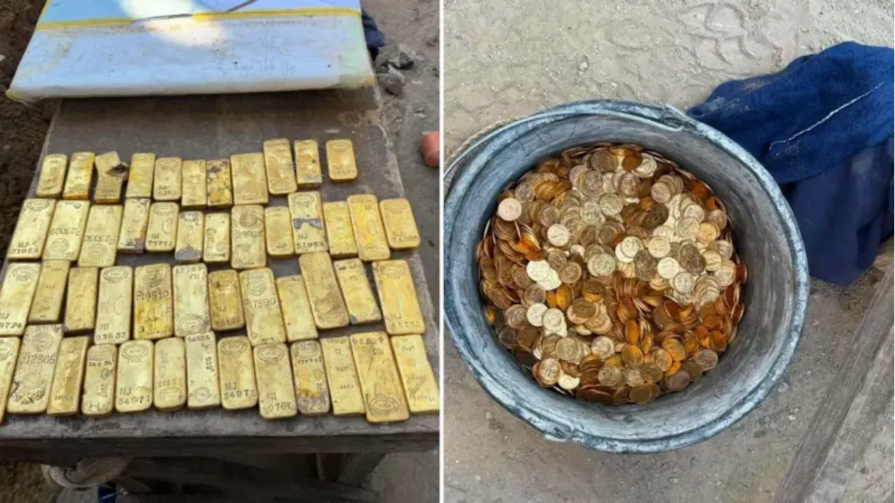 Belgiyalik talaba qurilish maydonidan yirik oltin xazinasini topdi